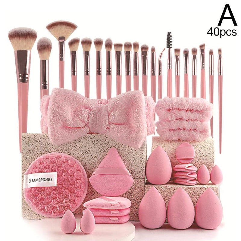 Beauty tool set, complete face wash and makeup routine